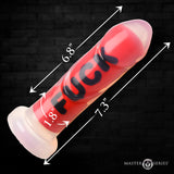 FUCK Silicone Dildo by Master Series