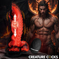 Dragon Thrust Thrusting & Vibrating Silicone Dildo