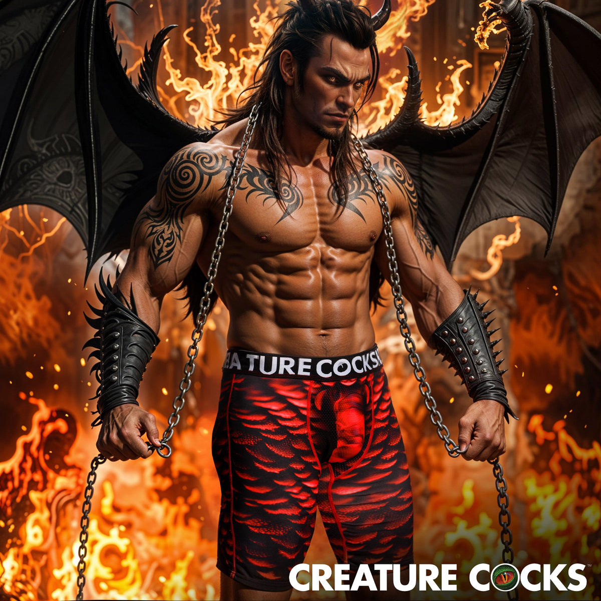Horny Devil Demon Boxer Shorts