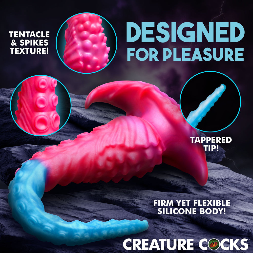 Vibropus Vibrating Silicone Dildo