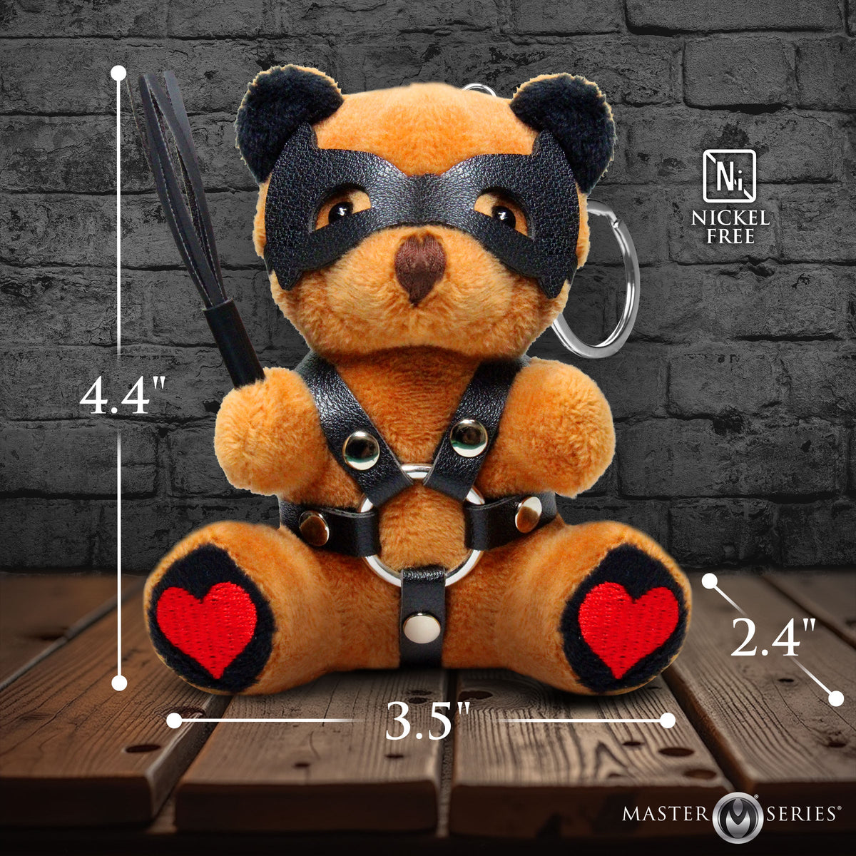 Dom Bear Keychain