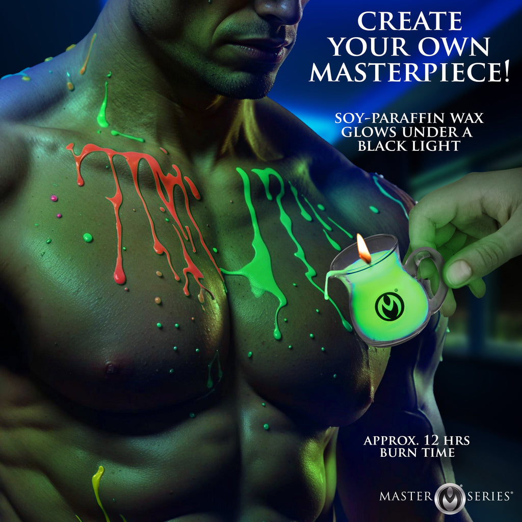 Blacklight Wax Play Pitchers