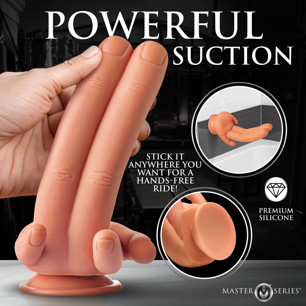 Mr. Fingers Silicone Dildo