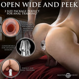 Dicked Clear Hollow Anal Plug