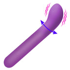G-Spot Flexible Silicone Vibrator - Purple