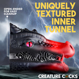 Textured tunnel detail