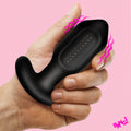 Bumpy Vibrating Silicone Butt Plug