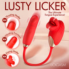 Bliss Kiss Kissing Clitoral Stimulator with Thrusting Vibrator