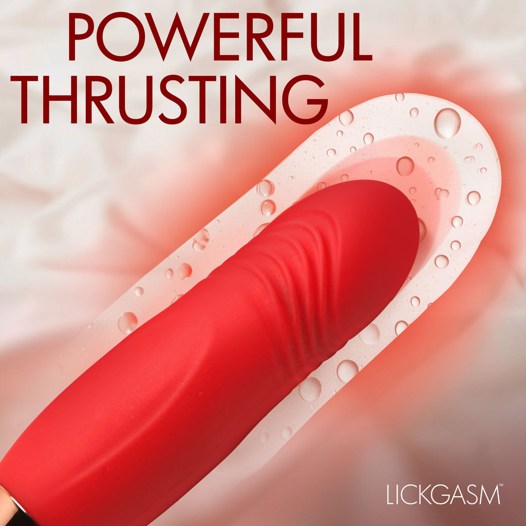 Bliss Kiss Kissing Clitoral Stimulator with Thrusting Vibrator