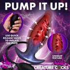 Inflatable plug detail