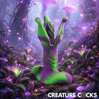 Creature Cocks Alien Bloom Expanding Silicone Anal Plug