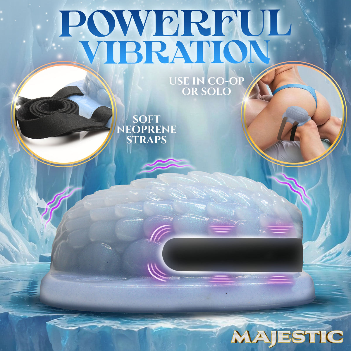 Eryndel Vibrating Silicone Grinder with Remote