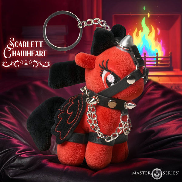 Bondage Pony Keychain