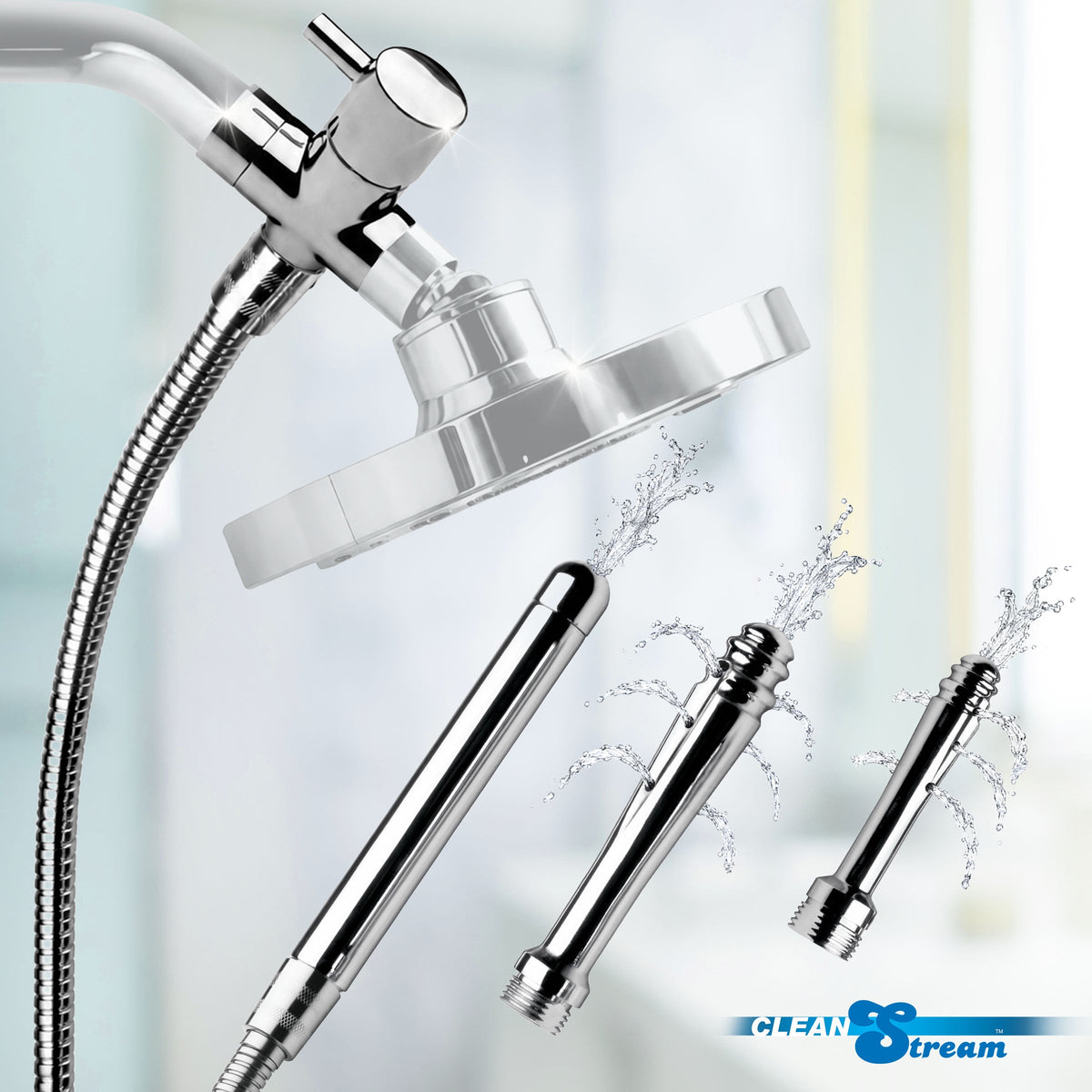CleanStream Ultimate Shower Enema Set