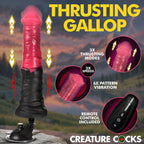 Creature Cocks Thrusting Gallop Thrusting & Vibrating Silicone Dildo