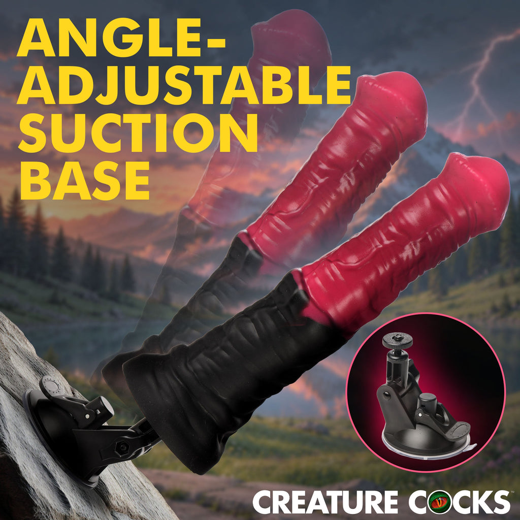 Creature Cocks Thrusting Gallop Thrusting & Vibrating Silicone Dildo