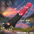Creature Cocks Thrusting Gallop Thrusting & Vibrating Silicone Dildo