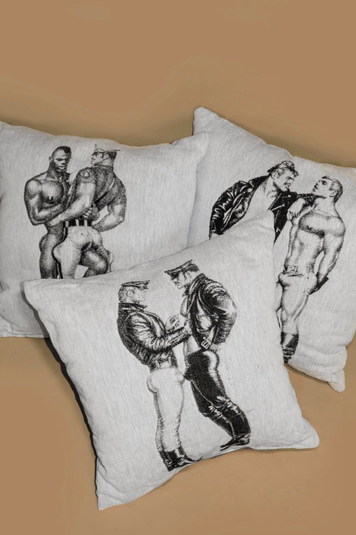 Tom of Finland Woven Pillows- 3 Designs