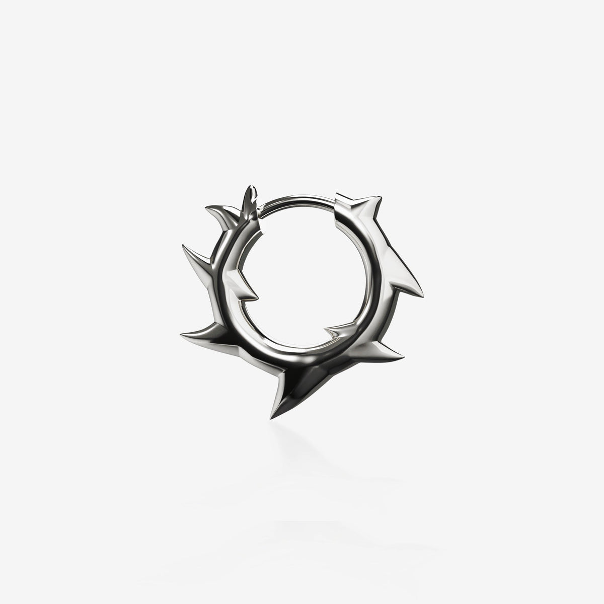 ESSENTIAL SPIKED HOOP by AURA BY ANGELO