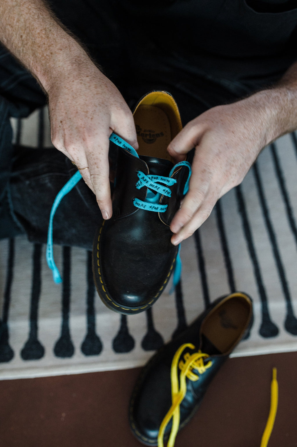 You are here Shoelaces by Adam JK x Third Drawer Down