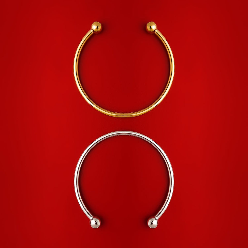 KISKA LAB GOLD ALBERT CUFF BRACELET