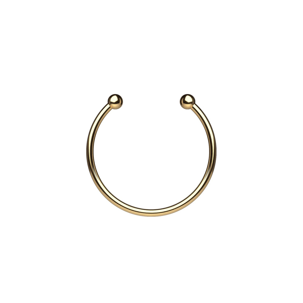 KISKA LAB GOLD ALBERT CUFF BRACELET
