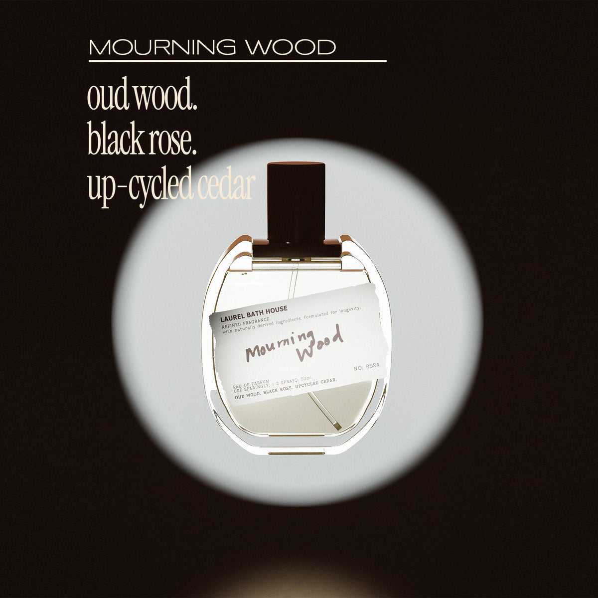 MOURNING WOOD FRAGRANCE BY LAUREL BATH HOUSE