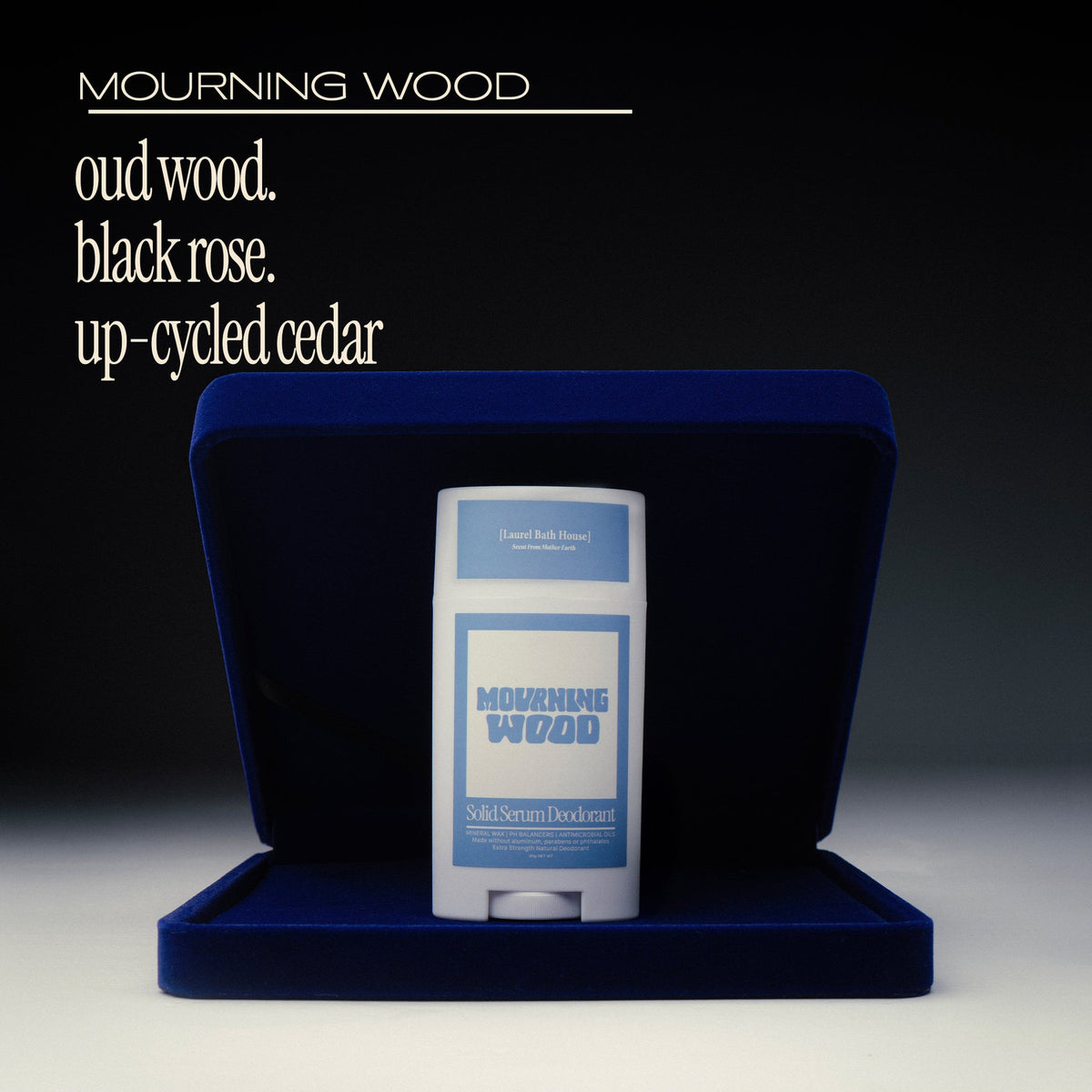 Mourning Wood Solid Serum Deodorant BY LAUREL BATH HOUSE