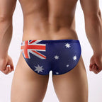 Aussie Flag Low Cut Swim Brief
