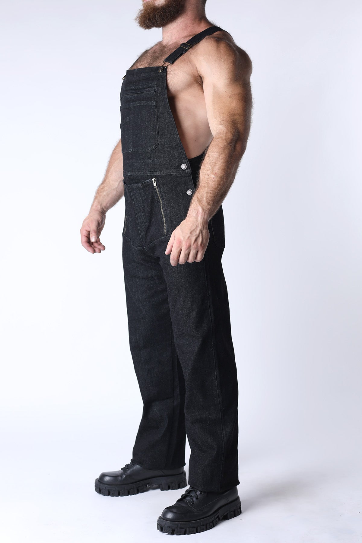 CELLBLOCK 13 Axel Denim Overall - Black