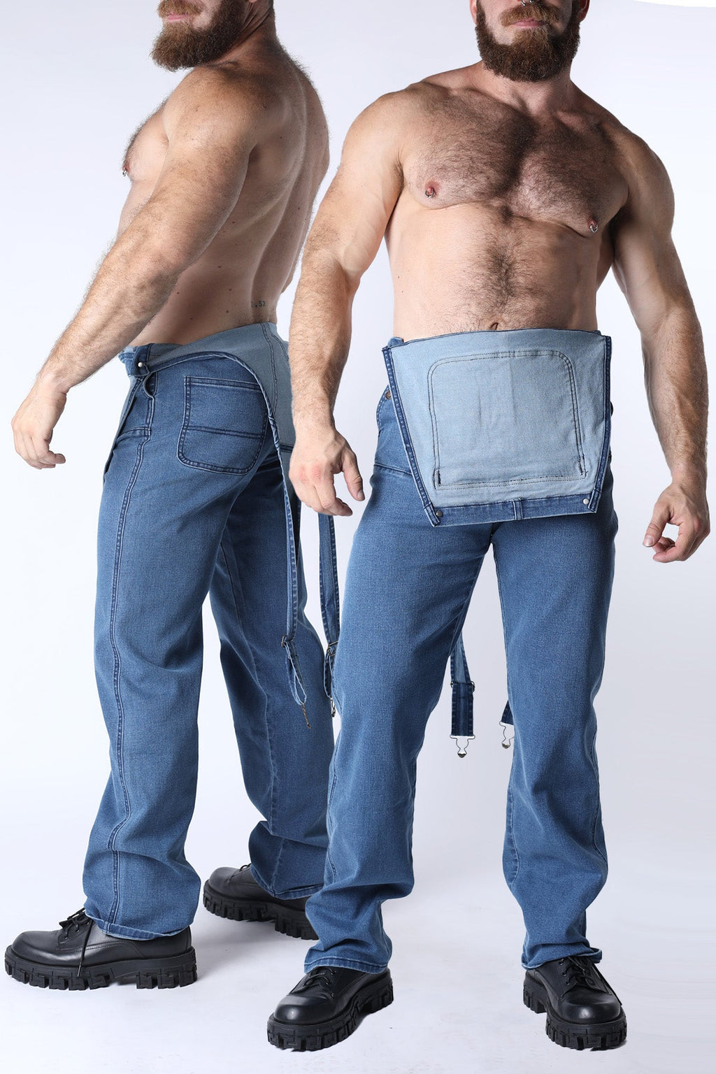 CELLBLOCK 13 Axel Denim Overall - Blue