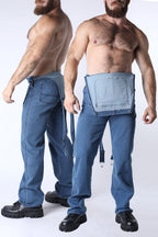 CELLBLOCK 13 Axel Denim Overall - Blue