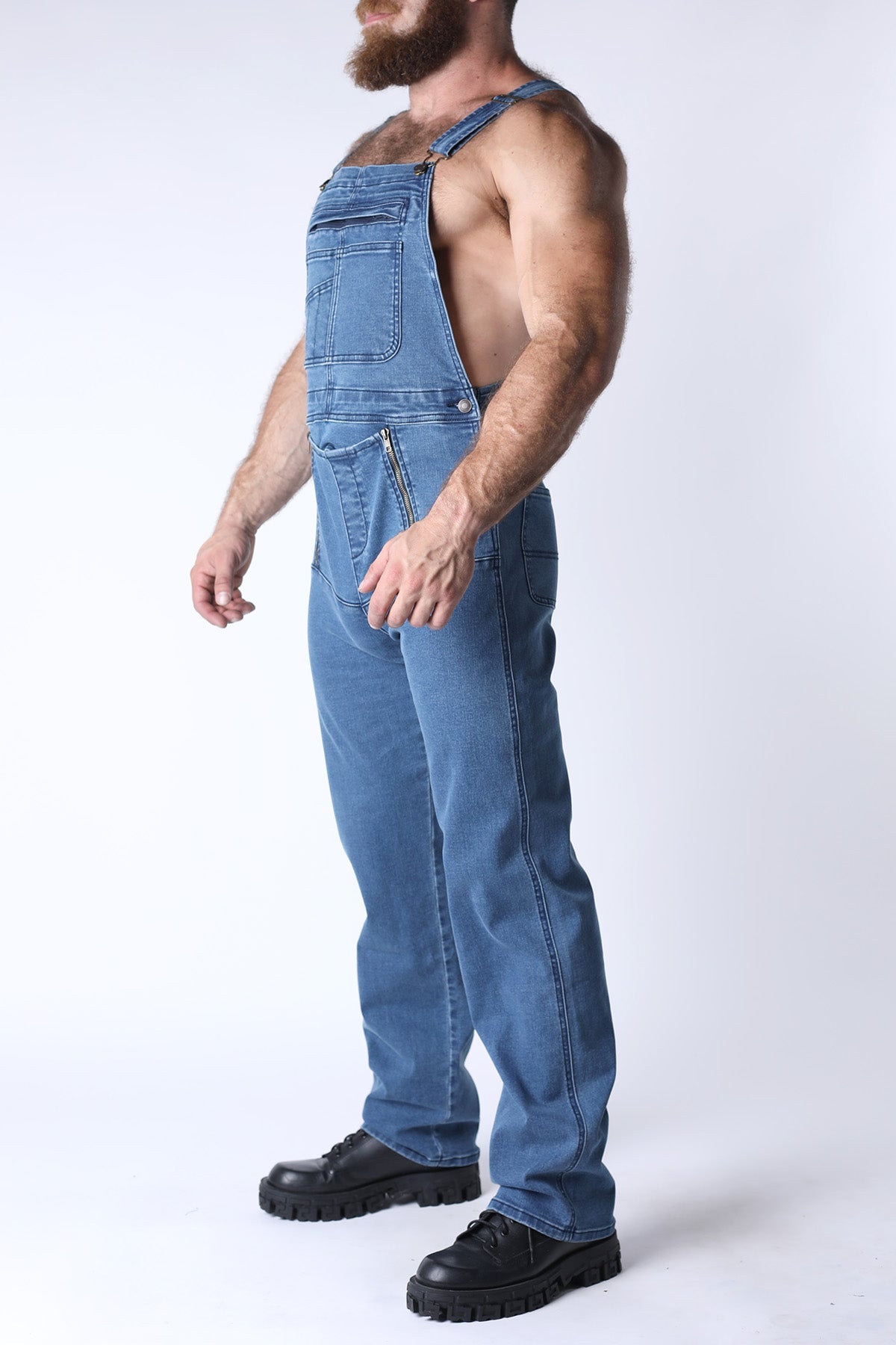 CELLBLOCK 13 Axel Denim Overall - Blue