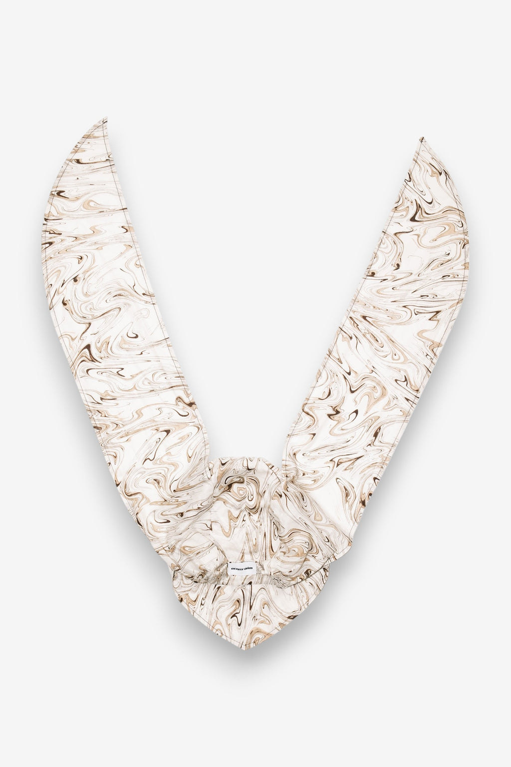 Bandana Hat - Wood/Cream