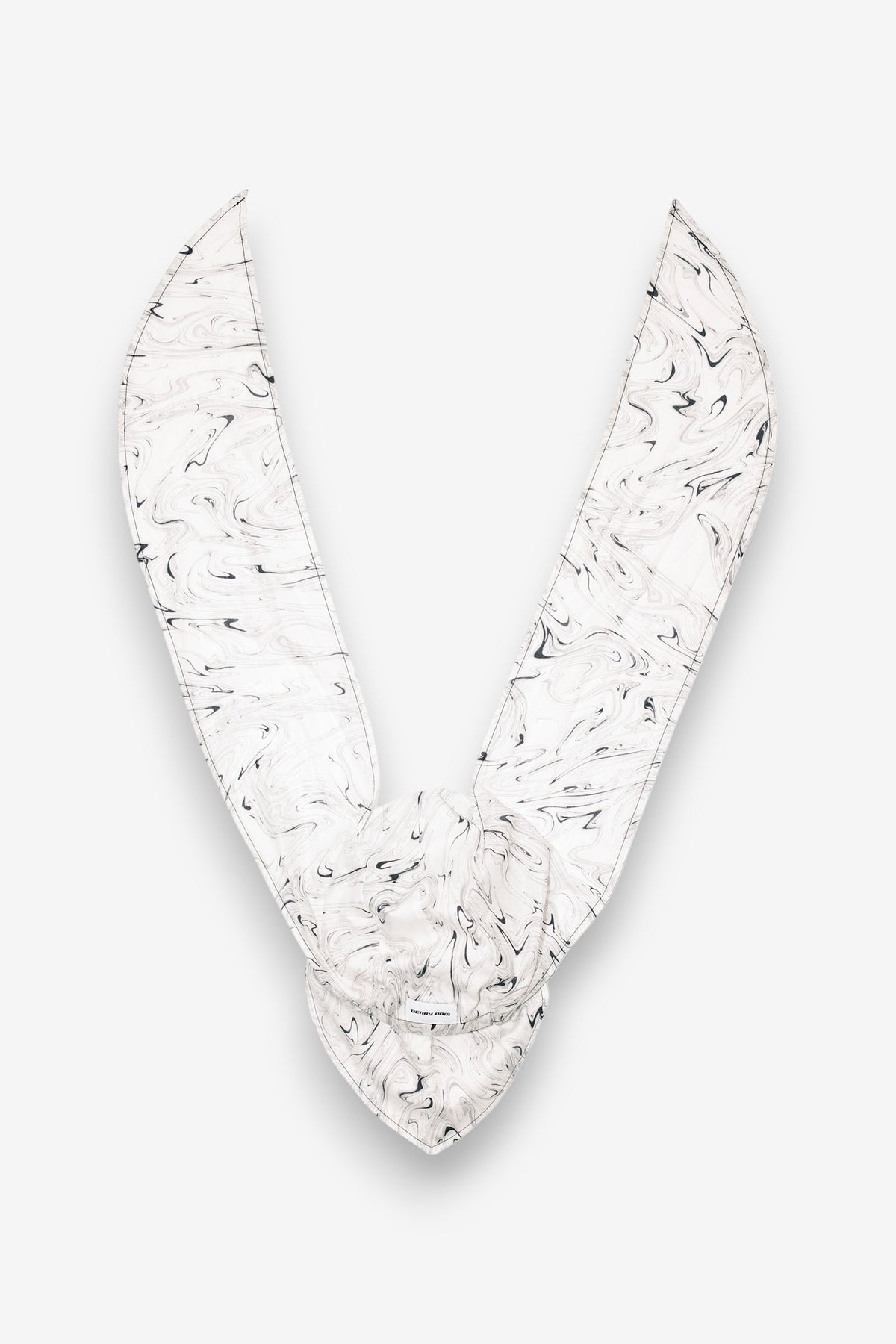 Bandana Hat - Black/White