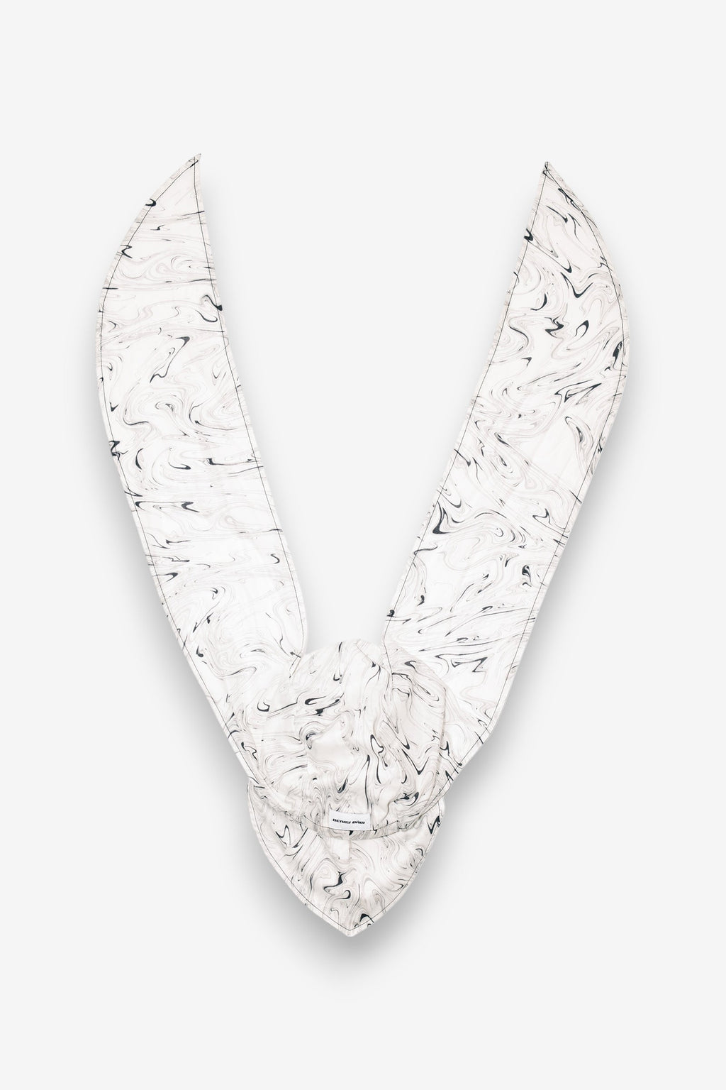Bandana Hat - Black/White