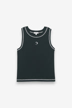 Racer Crew Tank - Black