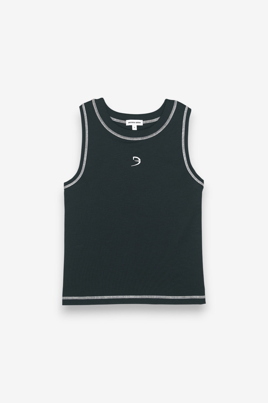 Racer Crew Tank - Black
