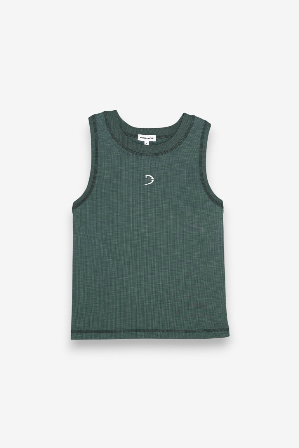 BENNY DAM Racer Crew Tank - Evergreen