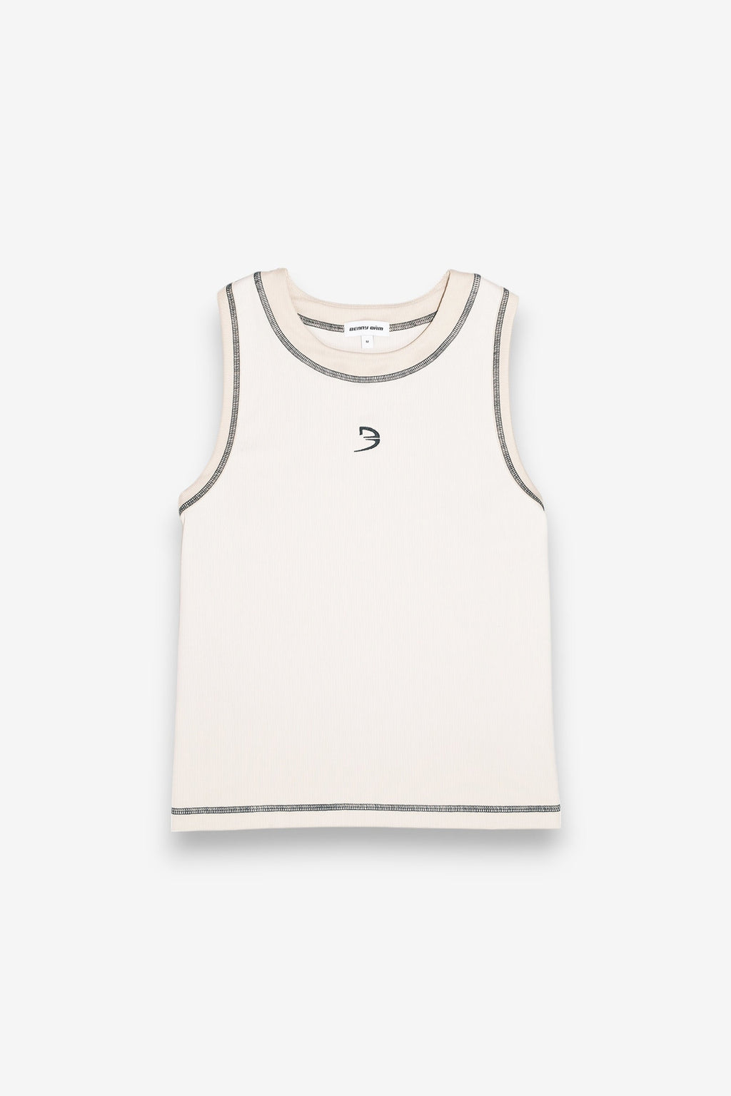 Racer Crew Tank - Ivory