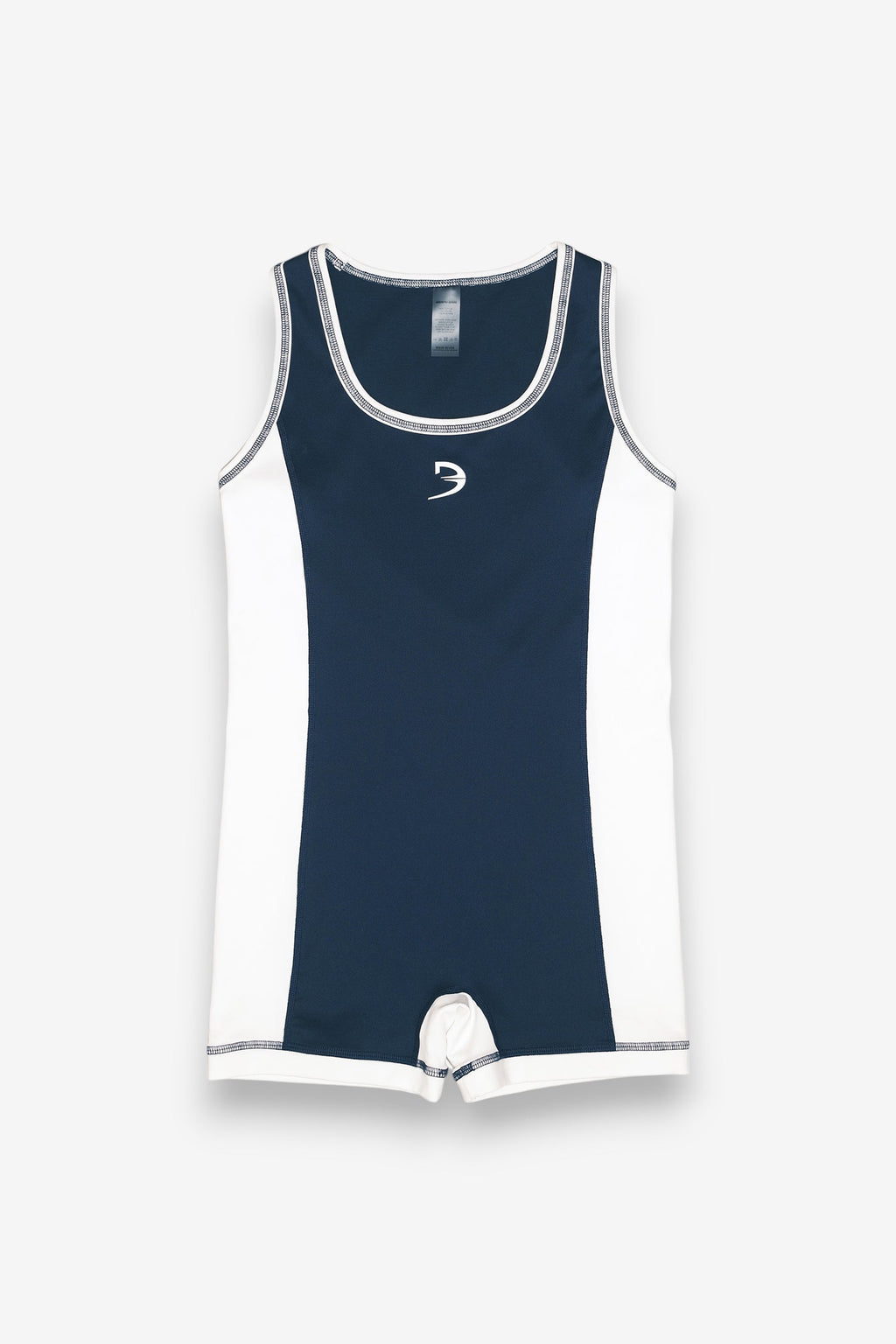 BENNY DAM F1 Singlet - Midnight Blue/White