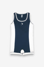 BENNY DAM F1 Singlet - Midnight Blue/White