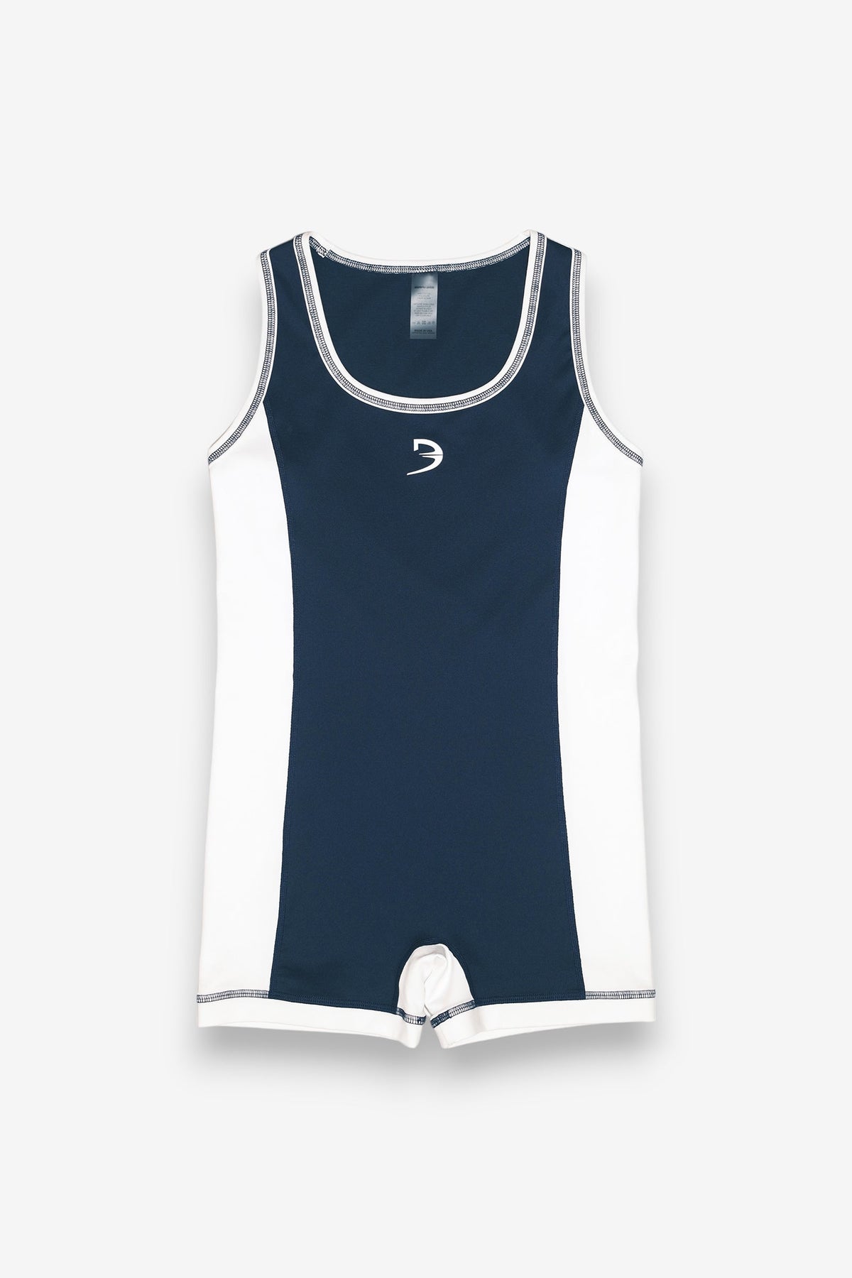 BENNY DAM F1 Singlet - Midnight Blue/White