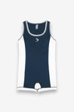 BENNY DAM F1 Singlet - Midnight Blue/White