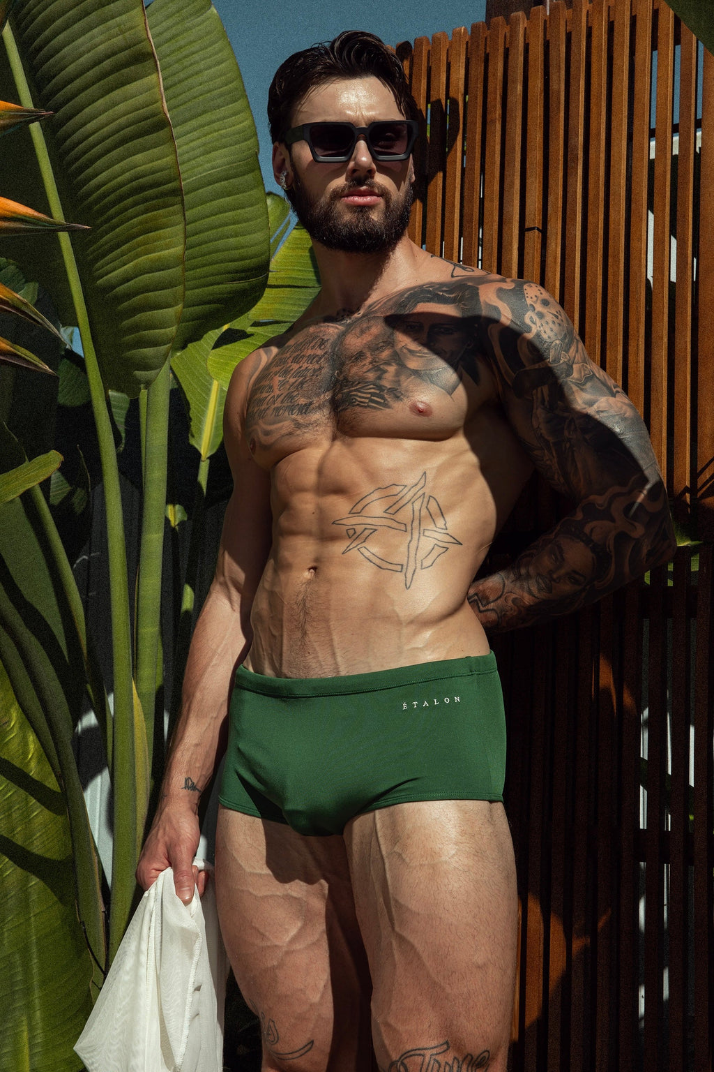 Olive Swim Sunga 02