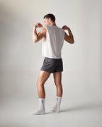 TEAMM8 Strike Box Muscle Tank 2.0. - White