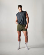 TEAMM8 Strike Box Muscle Tank 2.0. - Gunmetal