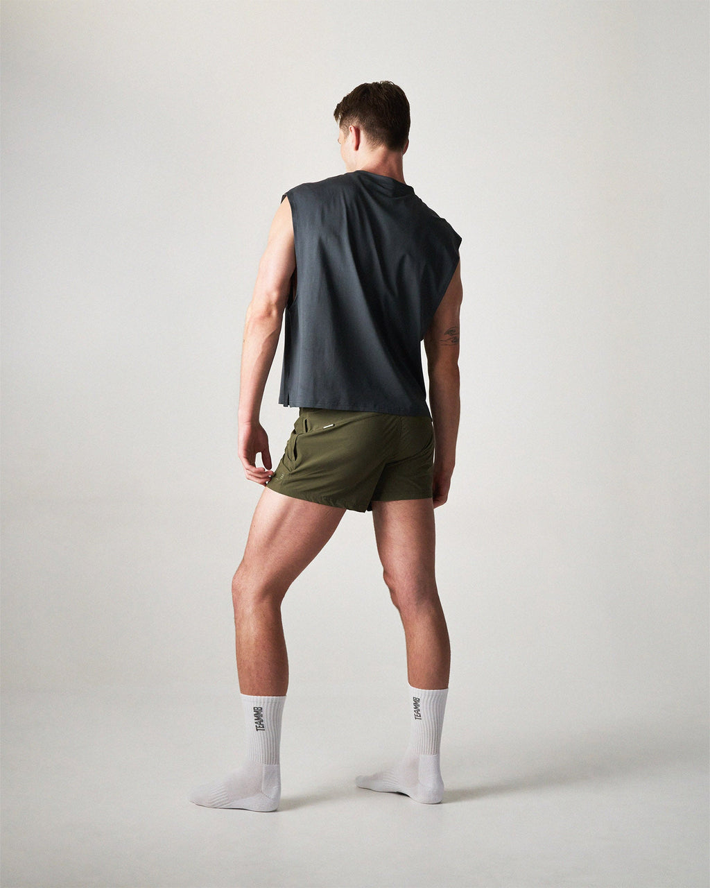 TEAMM8 Strike Box Muscle Tank 2.0. - Gunmetal
