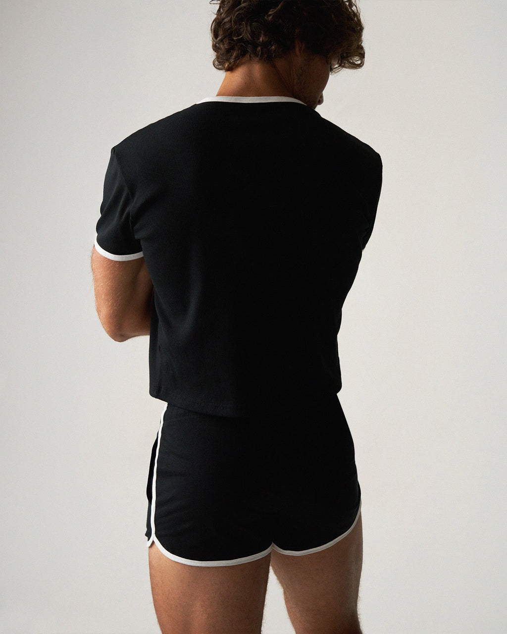TEAMM8 M.V.P. Retro Cropped Tee - Jet