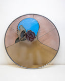 Gaëtan Dubroca, Rose on blue, 2023